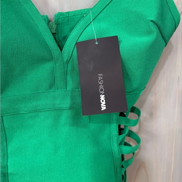 Green One-Piece Swimsuit - Picture 10 of 11